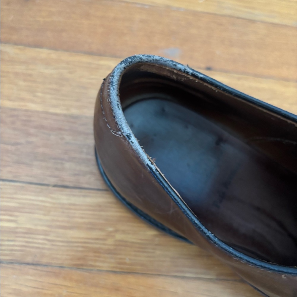 Allen Edmonds Brown Oxford shoes 10 EEE - Picture 4 of 6